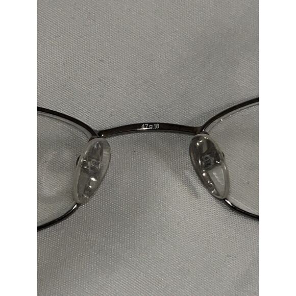 PERRY ELLIS PE-ASPEN-2 GUNMETAL BROWN EYEGLASSES GLASSES FRAME ASPEN 47-18-135mm - Picture 6 of 7